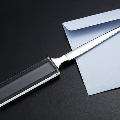 Crystal letter opener