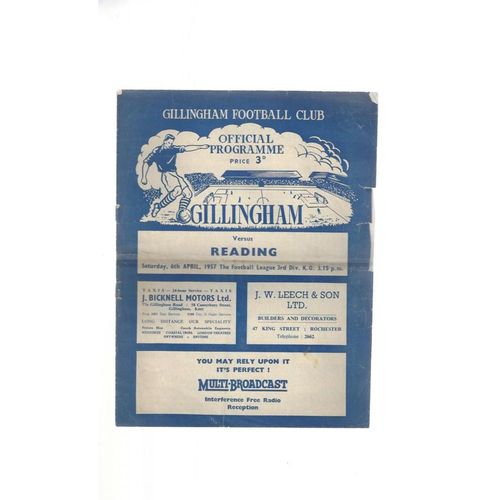 Reading Away Football Programmes