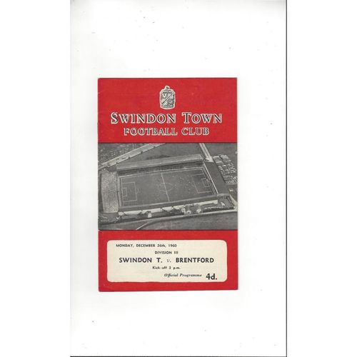 Swindon Town Home Football Programmes