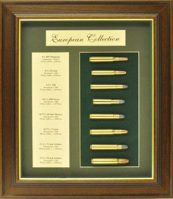 Hunting, Pistol Displays and Clocks