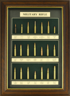 Military Rifle & Pistol Displays & Clocks