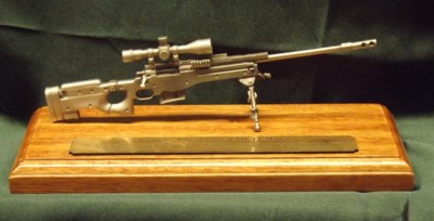 Pewter 1/6 Gun Ornaments