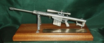 Pewter 1/6 Gun Ornaments