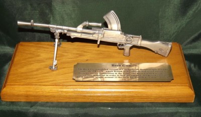 Pewter 1/6 Gun Ornaments