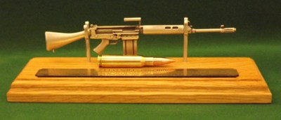 Pewter 1/6 Gun Ornaments