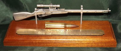 Pewter 1/6 Gun Ornaments