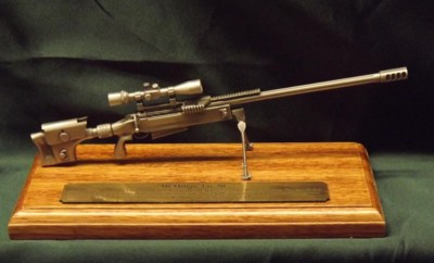 Pewter 1/6 Gun Ornaments