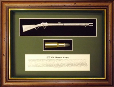 Wall Mounted 1/6 Pewter Guns