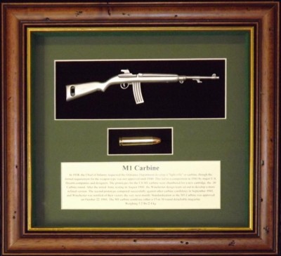 Wall Mounted 1/6 Pewter Guns