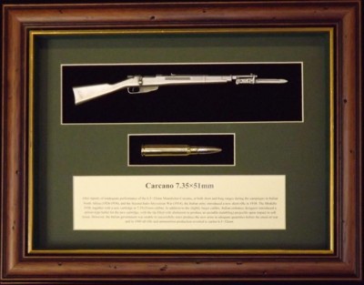 Wall Mounted 1/6 Pewter Guns