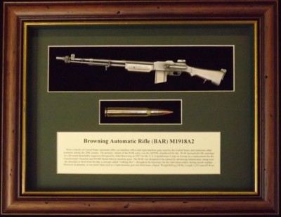 Wall Mounted 1/6 Pewter Guns