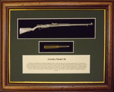 Wall Mounted 1/6 Pewter Guns