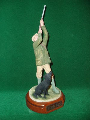 Limited Edition Hand Painted English Shooting Figurines & Lamps