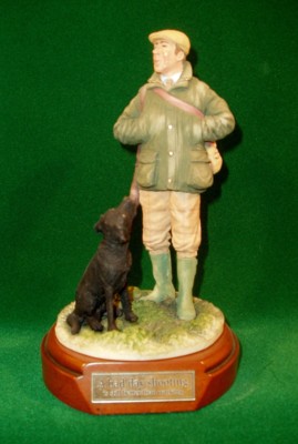 Limited Edition Hand Painted English Shooting Figurines & Lamps