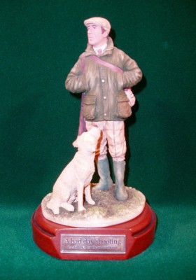 Limited Edition Hand Painted English Shooting Figurines & Lamps