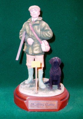 Limited Edition Hand Painted English Shooting Figurines & Lamps