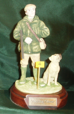 Limited Edition Hand Painted English Shooting Figurines & Lamps