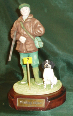 Limited Edition Hand Painted English Shooting Figurines & Lamps