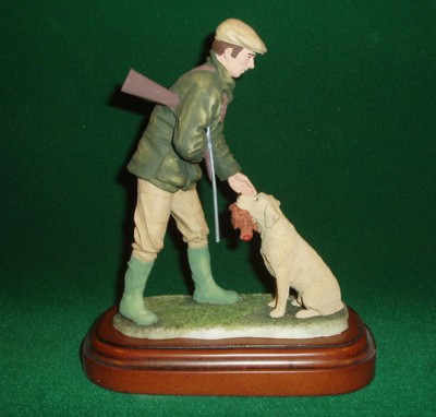Limited Edition Hand Painted English Shooting Figurines & Lamps