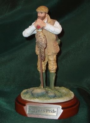 Limited Edition Hand Painted English Shooting Figurines & Lamps