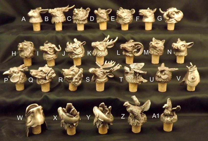 Animal Head Bottle Stopper