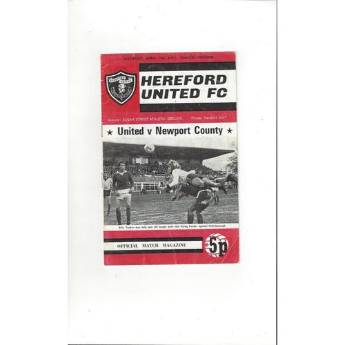 Newport County Away Football Programmes