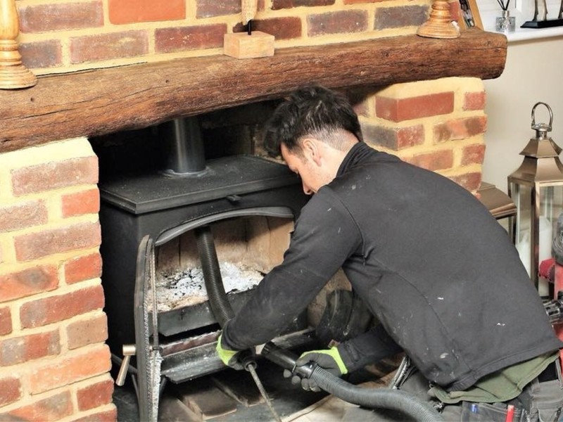 Woodburning Stoves Home Counties, Chimney Sweep Home Counties, Woodburner Flue Installations