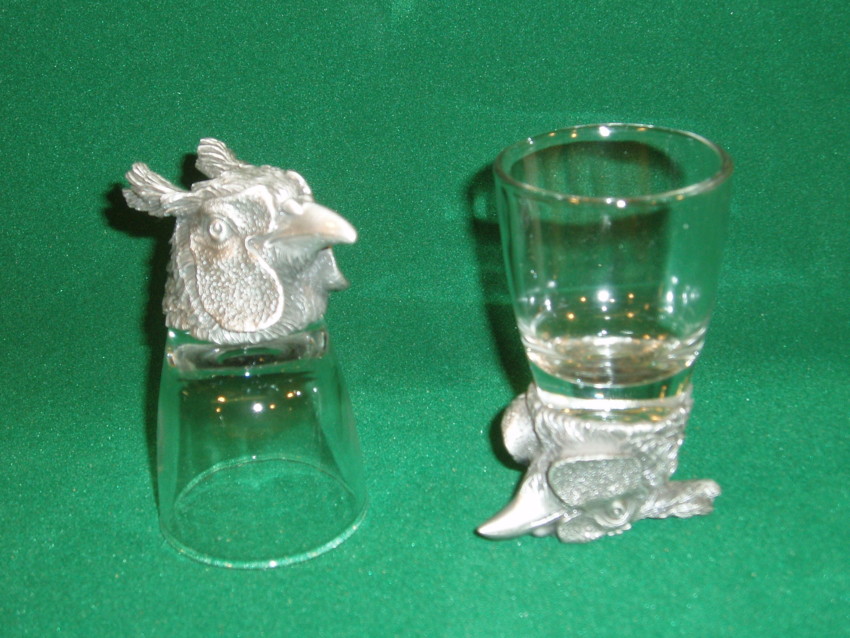 Animal Head Shot Glasses