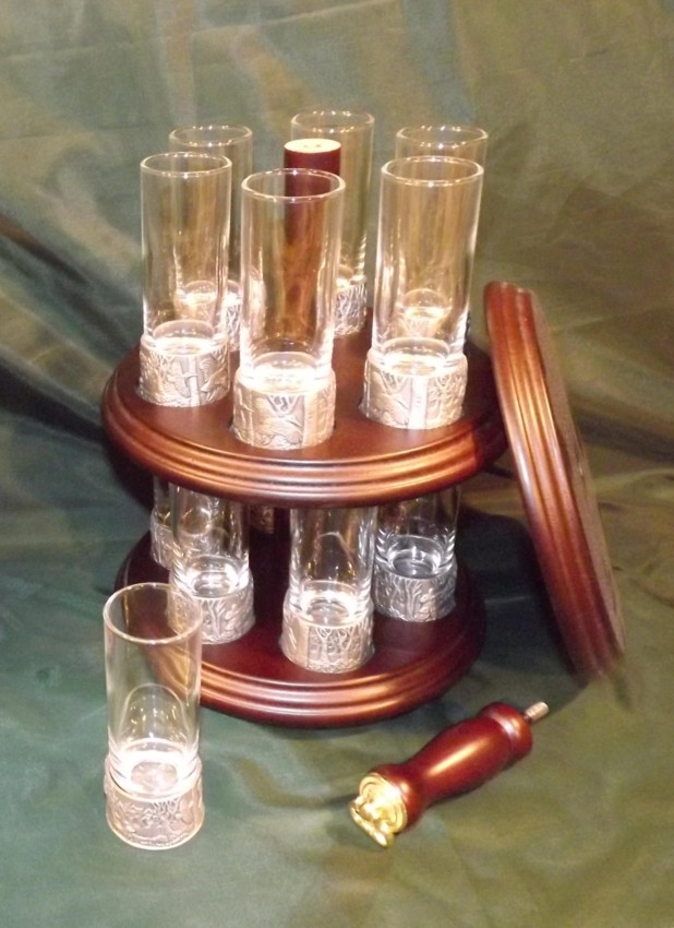 Peg Finder Shooters Shot Glasses