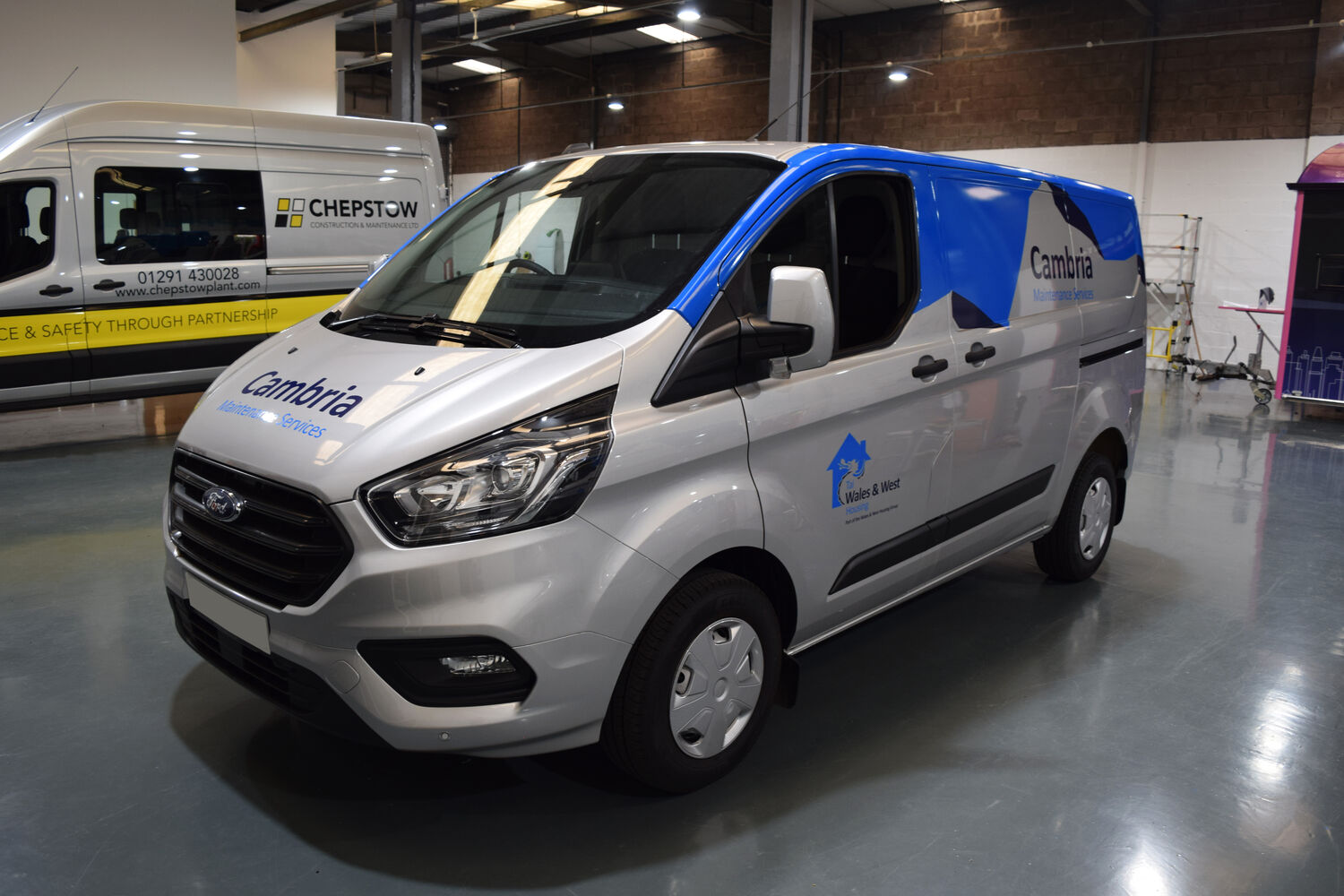 Cambria Maintenance - 23x Ford Transit Custom