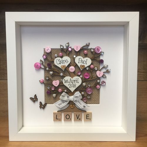 LOVE wedding frame
