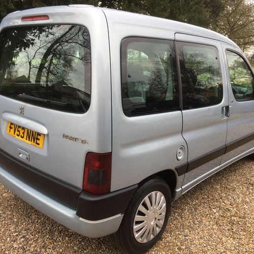2003 (53)reg Peugeot Partner Combi D MPV Camper Day Van 2 Berth