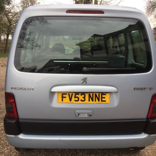 2003 (53)reg Peugeot Partner Combi D MPV Camper Day Van 2 Berth