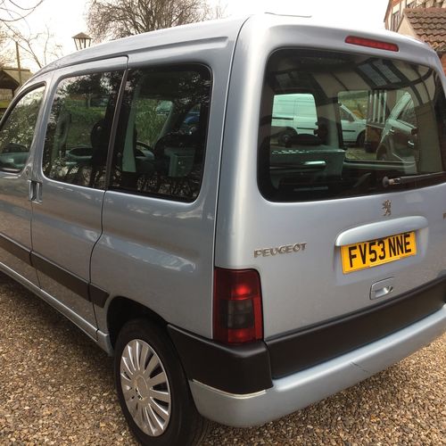 2003 (53)reg Peugeot Partner Combi D MPV Camper Day Van 2 Berth