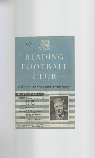 Latest Football Programmes Listed today
