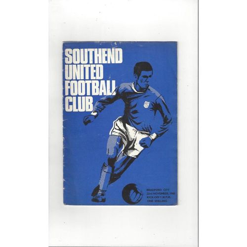 Southend United Home Football Programmes