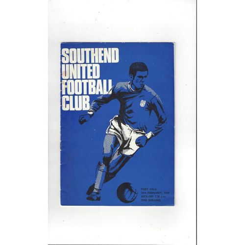 Southend United Home Football Programmes