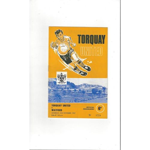 Torquay United Home Football Programmes
