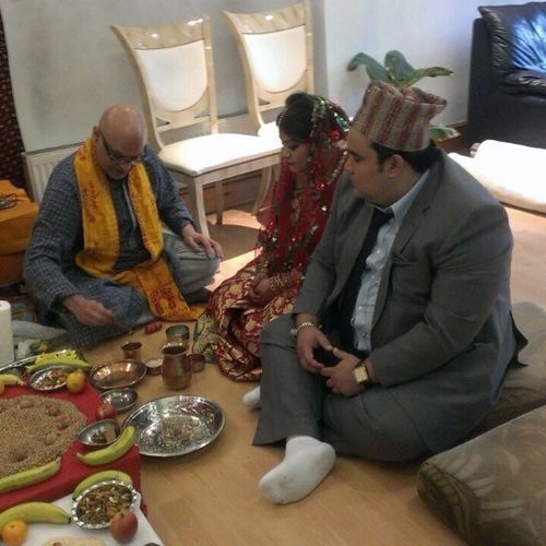 Small weddings and pooja at the Mandir