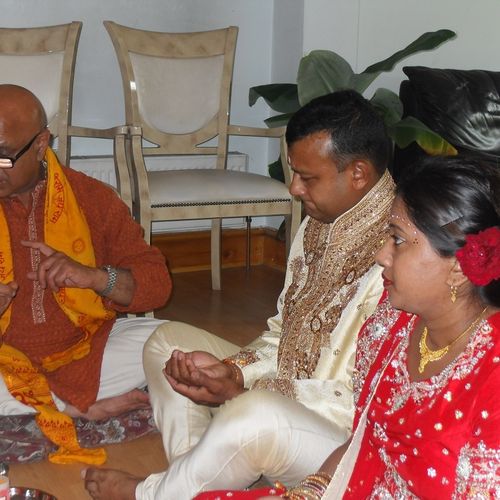 Small weddings and pooja at the Mandir