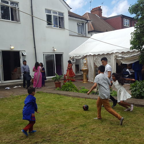 Small weddings and pooja at the Mandir