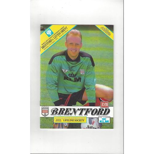 Leyton Orient Away Football Programmes