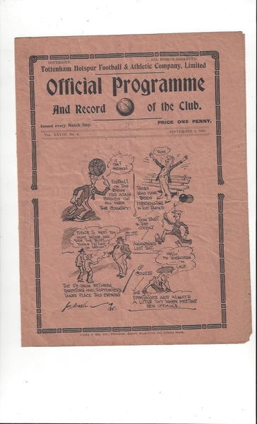 More Football Programmes listed today