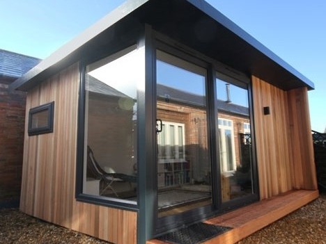 Garden Office Swansea, Garden Studio Swansea, Sips Buildings Wales