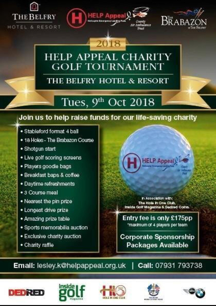 HELP APPEAL CHARITY GOLF TOURNAMOUNT