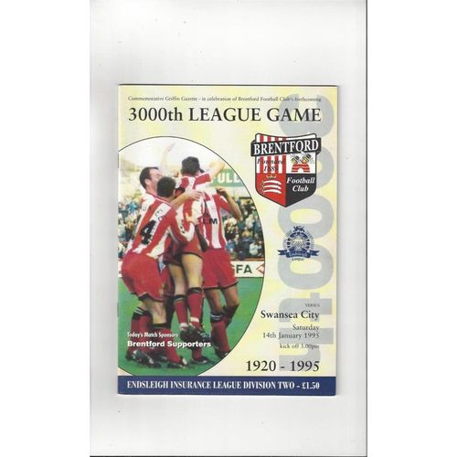 Swansea Away Football Programmes
