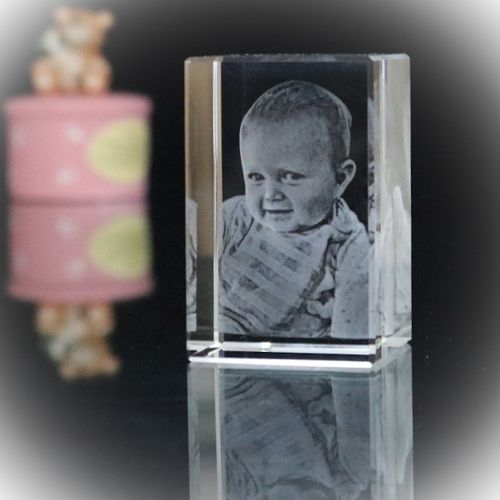 Small rectangular Crystal, Portrait,