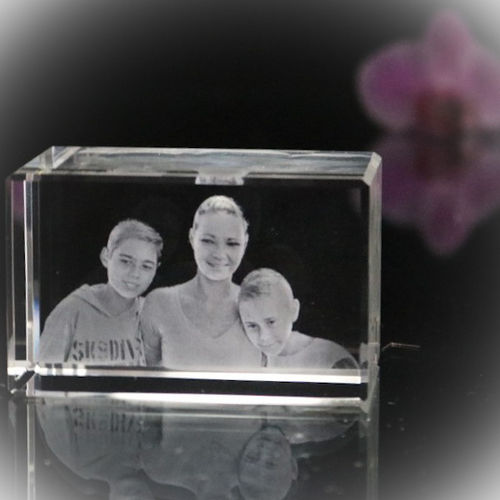 Small rectangular Crystal, Landscape.