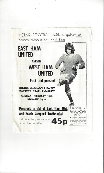 More Football Programmes listed today