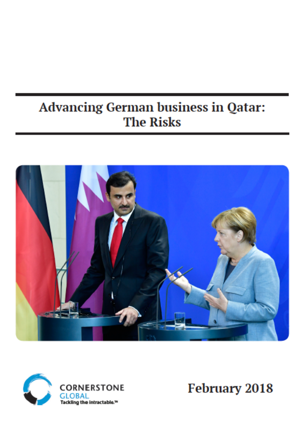 Cornerstone Global, Strategic Advisory Gulf, Risk and Due Diligence Qatar